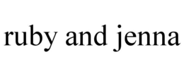 RUBY AND JENNA trademark