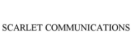 SCARLET COMMUNICATIONS trademark