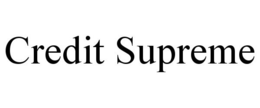 CREDIT SUPREME trademark