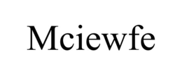 MCIEWFE trademark