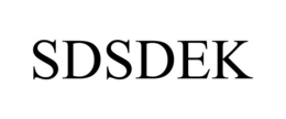 SDSDEK trademark