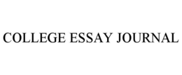 COLLEGE ESSAY JOURNAL trademark