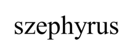 SZEPHYRUS trademark