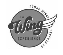 THE WING EXPERIENCE JUMBO WINGS 50 FLAVORS trademark