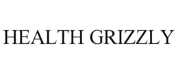 HEALTH GRIZZLY trademark