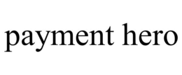 PAYMENT HERO trademark
