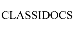 CLASSIDOCS trademark