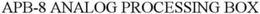 APB-8 ANALOG PROCESSING BOX trademark