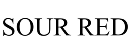 SOUR RED trademark