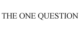 THE ONE QUESTION trademark