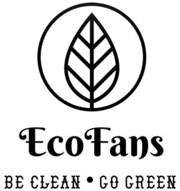 ECOFANS BE CLEAN · GO GREEN trademark