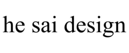 HE SAI DESIGN trademark