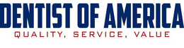DENTIST OF AMERICA QUALITY, SERVICE, VALUE trademark