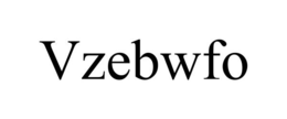 VZEBWFO trademark