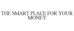 THE SMART PLACE FOR YOUR MONEY trademark
