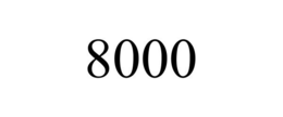 8000 trademark