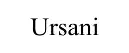 URSANI trademark