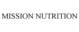 MISSION NUTRITION trademark