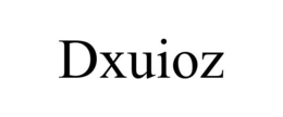 DXUIOZ trademark