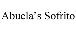 ABUELA'S SOFRITO trademark