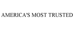 AMERICA'S MOST TRUSTED trademark
