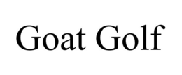 GOAT GOLF trademark