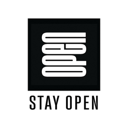 OPEN STAY OPEN trademark