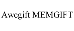 AWEGIFT MEMGIFT trademark