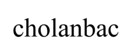 CHOLANBAC trademark