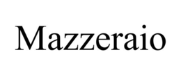 MAZZERAIO trademark