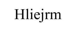 HLIEJRM trademark