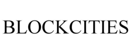 BLOCKCITIES trademark