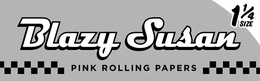 BLAZY SUSAN 1 1/4 SIZE PINK ROLLING PAPERS trademark