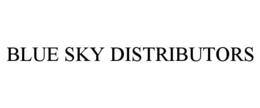 BLUE SKY DISTRIBUTORS trademark