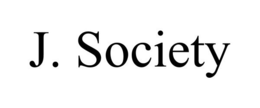 J. SOCIETY trademark