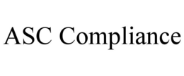 ASC COMPLIANCE trademark