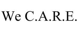WE C.A.R.E. trademark