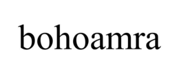 BOHOAMRA trademark
