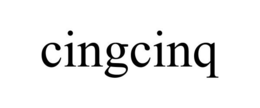 CINGCINQ trademark