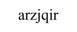 ARZJQIR trademark