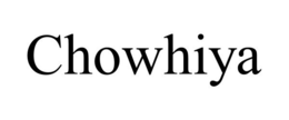 CHOWHIYA trademark