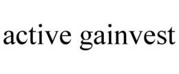 ACTIVE GAINVEST trademark