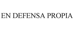 EN DEFENSA PROPIA trademark