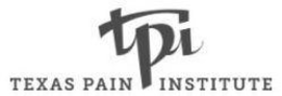 TPI TEXAS PAIN INSTITUTE trademark