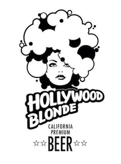 HOLLYWOOD BLONDE CALIFORNIA PREMIUM BEER trademark
