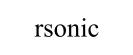 RSONIC trademark