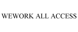 WEWORK ALL ACCESS trademark