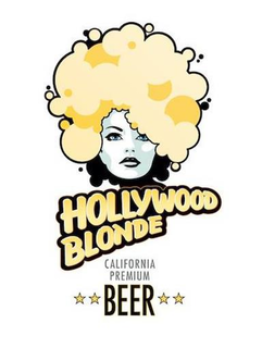 HOLLYWOOD BLONDE CALIFORNIA PREMIUM BEER trademark