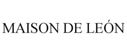 MAISON DE LEÓN trademark