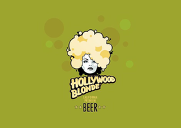 HOLLYWOOD BLONDE CALIFORNIA PREMIUM BEER trademark